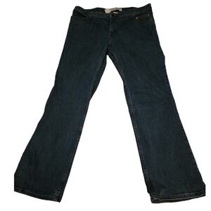 Harley-Davidson Denim‎ Jeans Bootcut Dark Wash Embroidered Pockets Women's 16P